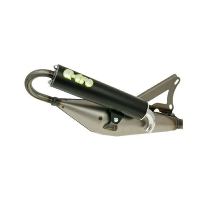 Abbildung von TECNIGAS Q TRE Auspuff kompatibel für Yamaha Jog, R, RR, Neos, Why, YE Zest, Zuma 50