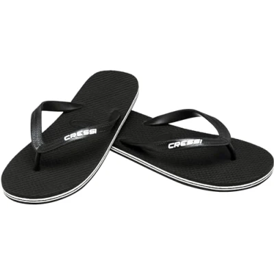 Abbildung von Cressi Herren Beach Flip Flops&#039; Zehensandale, Schwarz, 45/46 EU