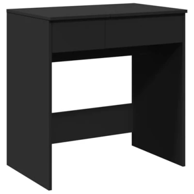Abbildung von vidaXL Schminktisch mit Spiegel Schwarz 73x46,5x120 cm (1 St)