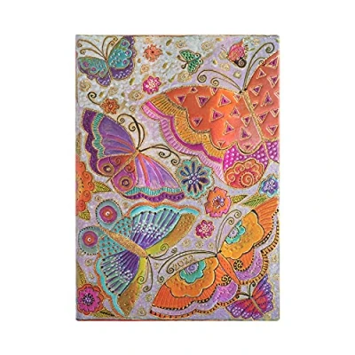 Abbildung von Paperblanks 12 Monatskalender 2022 Schmetterlinge, Vertikal Midi (180 x 130) 160p