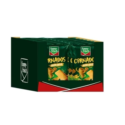 Abbildung von funny frisch Cornados Nacho Cheese, 16er Pack (16 x 80 g)