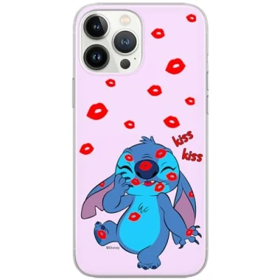 Abbildung von COFI 1453 Handyhülle Stitch 017 Disney Full Print Pink kompatibel mit Xiaomi Redmi Note 11 Pro 4G/5G