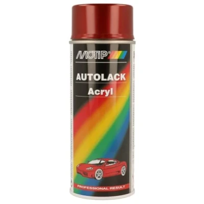 Abbildung von MOTIP 51493 Fahrzeug Kombinationslack 400ml Spraydose Rot Kompakt grün glänzend 12 ml