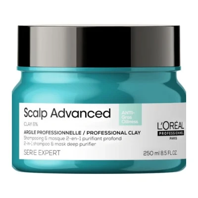 Abbildung von L&#039;Oréal Professionnel Serie Expert Scalp Advanced Anti Oiliness 2 in 1 Shampoo &amp; Mask 250 ml
