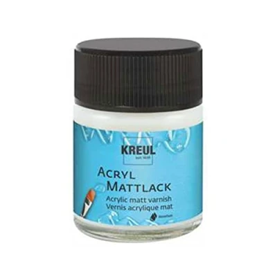 Abbildung von Kreul Künstlerstift Acryl Mattlack auf Wasserbasis transparent