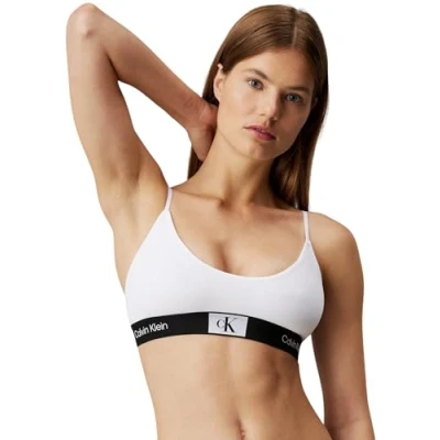 Abbildung von Calvin Klein Underwear Unlined Bustier, Damen, Größe: XL, White