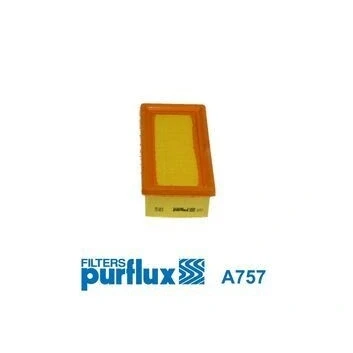 Abbildung von PURFLUX A757 Luftfilter 48 90 177 Filtereinsatz FIAT: Uno Schrägheck, Panda I Tipo AUTOBIANCHI: Y10 LANCIA: