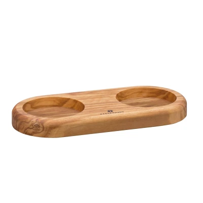 Abbildung von Zassenhaus Mühlenuntersetzer Olivenholz 16 cm