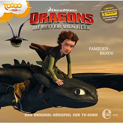 Abbildung von Dragons Die Reiter von Berk &quot;Familienbande&quot;, Folge 10 Das Original Hörspiel zur TV Serie