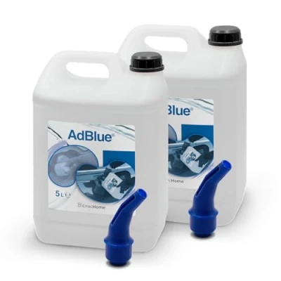 Abbildung von ErrecHome AdBlue® inkl. Ausgießer, Harnstoffbasiertes Dieselmotor Additiv zur Verringerung der NOx Emissionen, gemäß ISO 22241 1, 10 L (2 x 5 L)