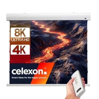 Abbildung von Celexon HomeCinema Tension Dynamic Slate ALR Motorleinwand (244 x 137cm, 16:9, Gain 0,8)