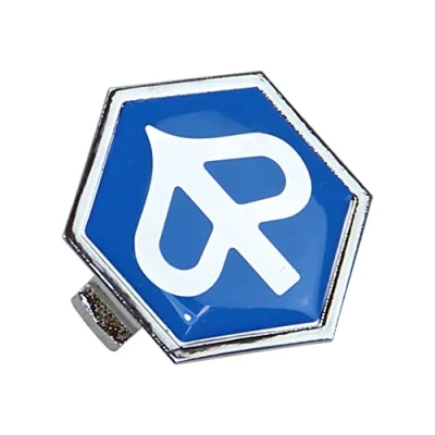 Abbildung von Piaggio Logo Emblem Frontschild für Hexagon Zip NRG SKR 50 125 150 180 original