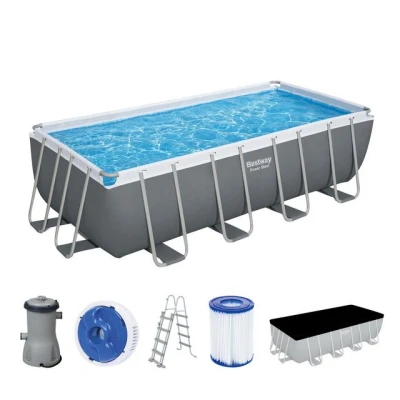 Abbildung von Bestway Steel Pro Pool Set 488 x 244 122 cm