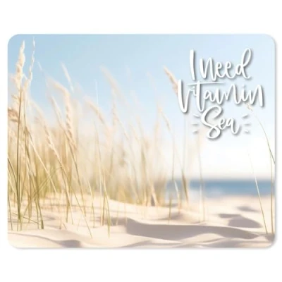 Abbildung von younikat Mauspad mit Düne Motiv I 24 x 19 cm Mousepad in Standard Größe rutschfest Strand dv_1523