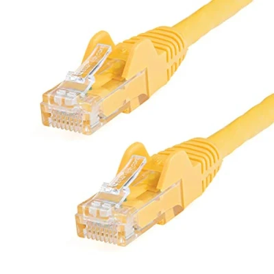 Abbildung von StarTech.com 2m Cat6 Gigabit Snagless Patchkabel RJ45 UTP Netzwerkkabel mit Schutzmanschette Cat 6 Kabel Gelb