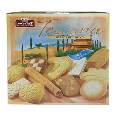 Abbildung von Lambertz Toscana Box 4 x 450g Gebäckmischung Schokoladenfrei