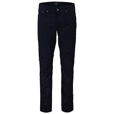 Abbildung von Hackett London Herren Core 5Pkt Trinity Hose, Blue (Navy Blazer), 38W/28L