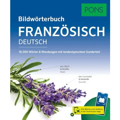 Abbildung von PONS Bildwörterbuch Französisch: 16.000 Wörter und Wendungen mit landestypischem Sonderteil Scan2Learn App