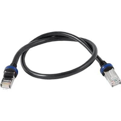 Abbildung von Mobotix MX Opt CBL LAN 1 Ethernet Patchkabel 1m Videoüberwachungssystem schwarz/weiß
