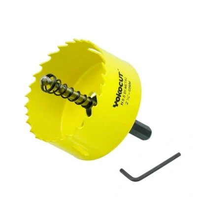 Abbildung von Lochsäge 68mm, Universal HSS M42 Bi Metall Lochsägen, Lochkreissäge mit Sechskant Schaft und Bohrer Lochbohrer Set Bohrkrone für Holz, Rigips, Trockenbau, Kunststoffe