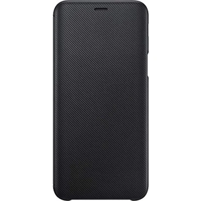 Abbildung von Samsung EF WJ600 Wallet Cover für Galaxy J6 Schwarz