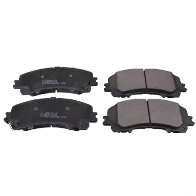 Abbildung von BLUE PRINT ADN142178 Bremsbelagsatz Vorderachse mit akustischer Verschleißwarnung NISSAN: X Trail, INFINITI: Q50 Limousine, QX50 I, Q60 Coupe