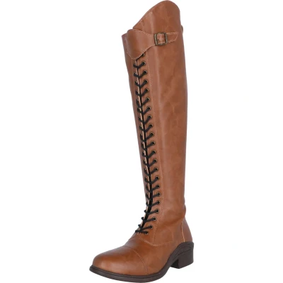 Abbildung von Horka Reitstiefel Lacey Synthetisch Cognac 42N