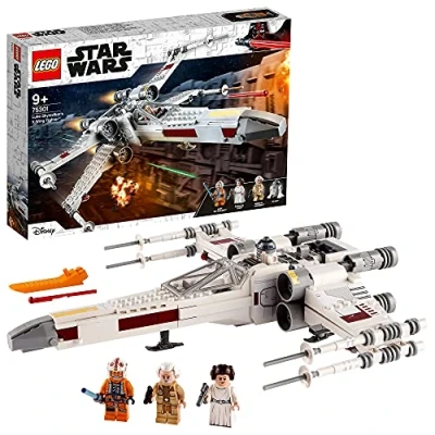 Abbildung von LEGO 75301 STAR WARS LUKE SKYWALKER&#039;S Xwing Fighter WITH Princess LEIA Blockspielzeug für Kinder, Größe: One Size, Mehrfarben