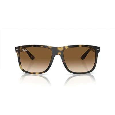 Abbildung von Ray Ban Boyfriend TWO Unisex Sonnenbrille, Größe: 60, Havana