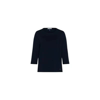 Abbildung von BRAX Style Bonnie Langarmshirt, Damen, Größe: 40, Navy