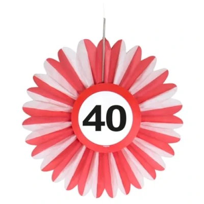 Abbildung von Wabenverkehrszeichen 40 Jahre 3 Stück