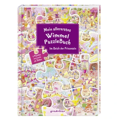 Abbildung von Mein allererstes WimmelPuzzleBuch Im Reich der Prinzessin: Mitmachbuch zum Puzzlen, Suchen und Entdecken für Kinder ab 3 Jahren