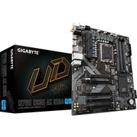 Abbildung von MainboardGIGABYTEIntel B760 ExpressLGA1700ATXMemory DDR5Memory slots 44xPCI Express 3.0 1x1xPCI 4.0 16x2xM.21xHDMI1xDisplayPort2xAudio In1xAudio Out4xUSB 2.01xUSB 3.21xUSB C1x