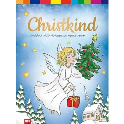 Abbildung von Christkind: Malblock mit 24 Vorlagen zum Heraustrennen