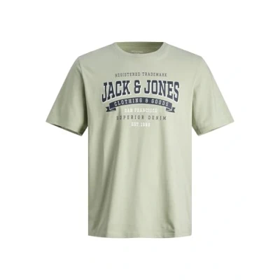 Abbildung von Jack &amp; Jones Junior Tshirt print für Kinder, Größe: 128, Desert sage