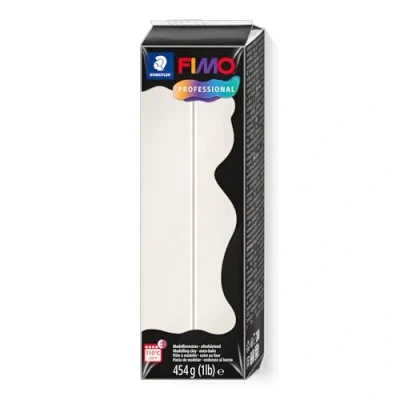 Abbildung von Staedtler Modelliermasse Fimo Professional 454g porzellan Großblock