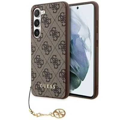 Abbildung von CG Mobile Guess GUHCSA55GF4GBR Hülle für A55 A556 braun hardcase 4G Charms Collection