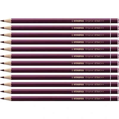 Abbildung von Premium Buntstift STABILO Original 12er Pack caputmortuum mittel violett