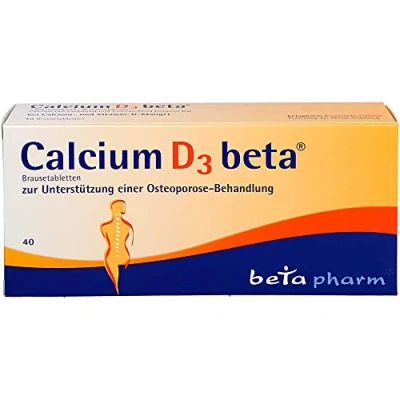 Abbildung von Calcium D3 beta Brausetabletten 40 St