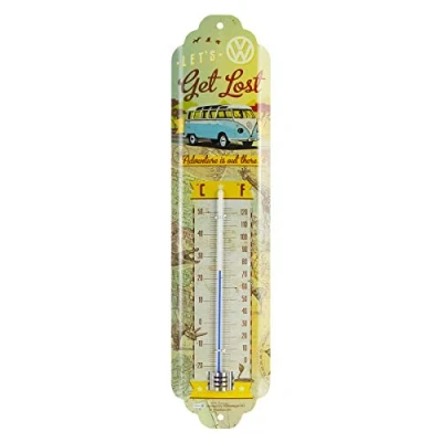 Abbildung von Nostalgic Art Thermometer &quot;VW Bulli Let&#039;s get lost&quot;
