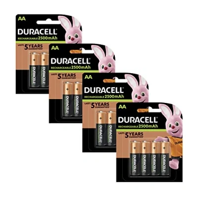 Abbildung von Duracell Pre Charged Rechargeable 2400mAh AA Batteries Pack of 16