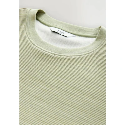 Abbildung von Next Texture Tshirt basic, Herren, Größe: XS, Green