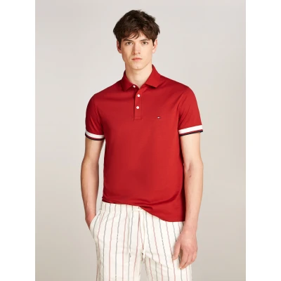 Abbildung von Tommy Hilfiger Poloshirt INTERLOCK SLEEVE DETAIL REG POLO
