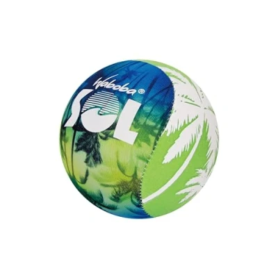 Abbildung von Sunflex x Waboba SOL Ball Wasserball Bounce auf dem Wasser weich &amp; griffig Farbwechsel bei Sonne planschen für Kinder Erwachsene wasserfest Jede Art von Gewässer (Grün Palmtrees)
