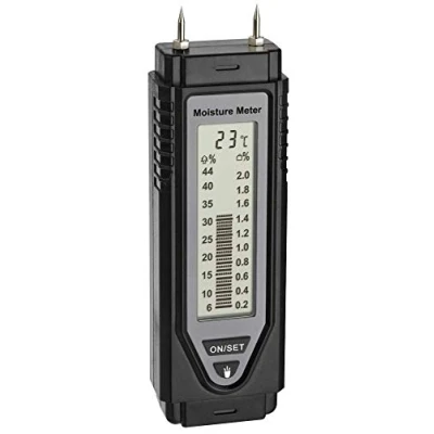 Abbildung von TFA Dostmann Materialfeuchtemessgerät Temperaturmessung.