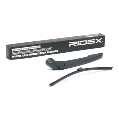 Abbildung von Wischarm, Scheibenreinigung Ridex 301W0210 hinten mit Kappe, integriertem Wischblatt BMW: X3
