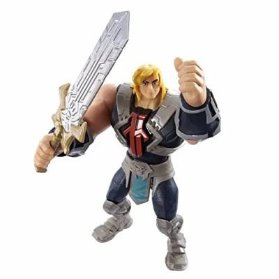 Abbildung von He Man and the Masters of Universe Action Figures Based on Animated Series for Storytelling Play, Articulated Battle Characters, Gift 4 Years Older, MOTU