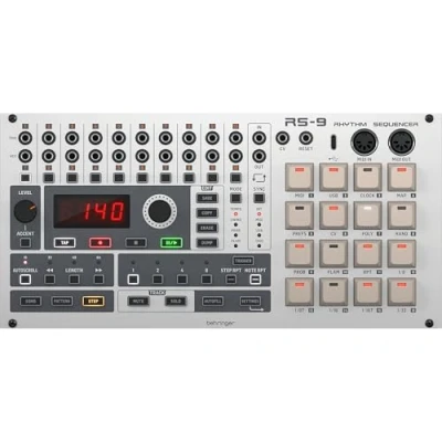 Abbildung von Behringer RS 9 drum machine in eurorack housing
