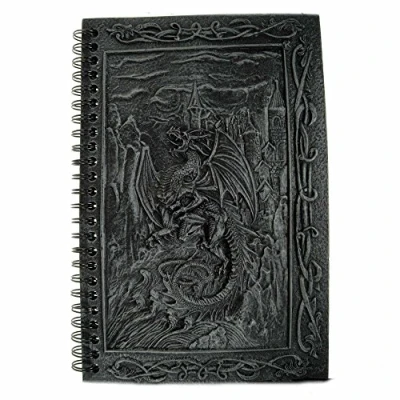 Abbildung von Nemesis Now Tagebuch Dragons Kingdom 24 cm, Schwarz