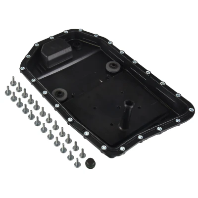 Abbildung von BLUE PRINT ADBP210039 Ölwanne, Automatikgetriebe mit Dichtung, Ölablassschraube Filter, Schrauben BMW: 3 Touring, 5 Limousine, Touring